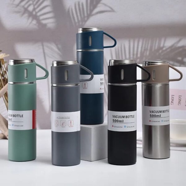 Termo Vacuum Con 3 Tazas